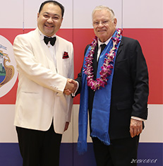 哥斯達(dá)黎加前總統(tǒng)米格爾·安赫爾·羅德里格斯閣下